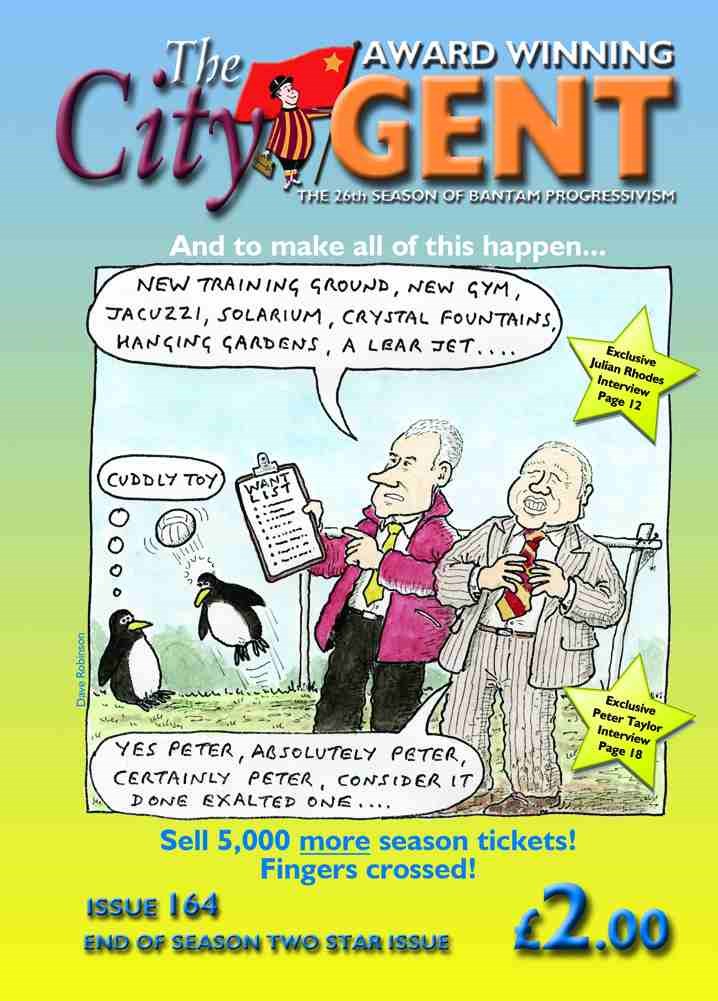 The City Gent Fanzine Issue 164