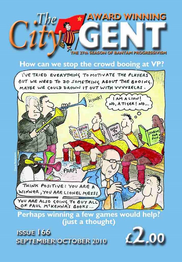 The City Gent Fanzine Issue 166