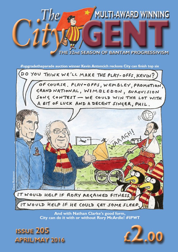 The City Gent Fanzine Issue 205