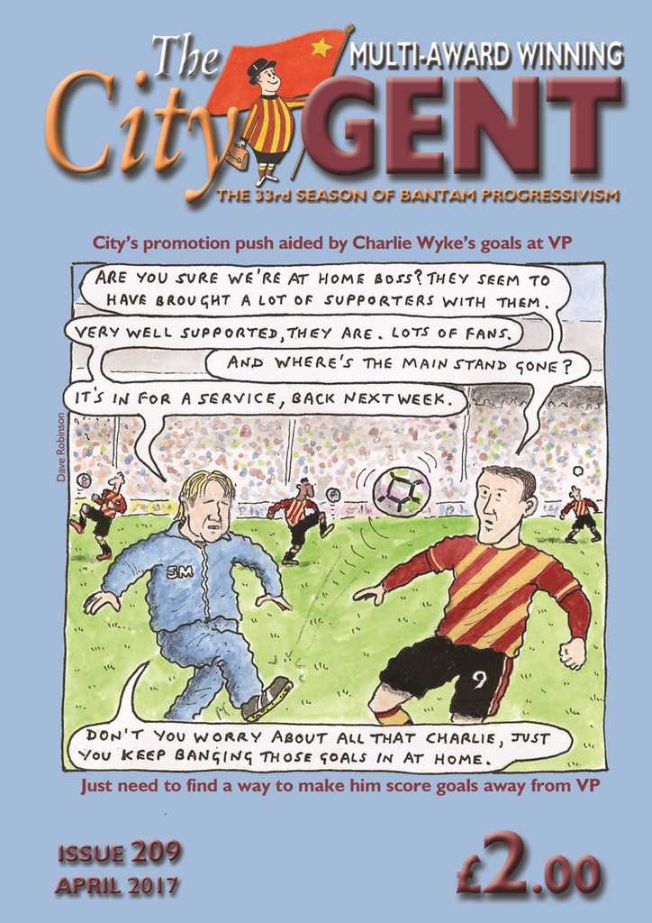 The City Gent Fanzine Issue 209