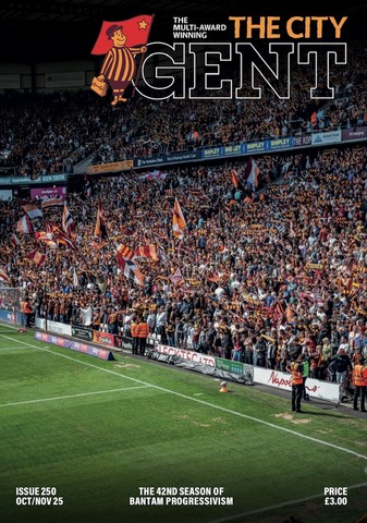 City Gent Fanzine Front Cover Issue 250