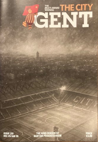 City Gent Fanzine Front Cover Issue 251